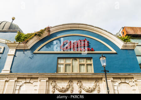 Una tipica vista in Notting Hill a Londra Foto Stock