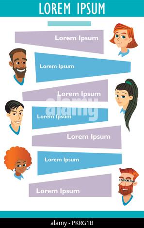 Vettore brochure medicina carte di modello flyear, rivista, poster, la copertina del libro, banner. La scienza persone illustrazione Illustrazione Vettoriale