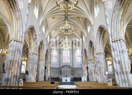 Sant'Andrea Cattedrale cattolica romana nel centro di Glasgow, sul Clyde Street, in Scozia, Regno Unito Foto Stock