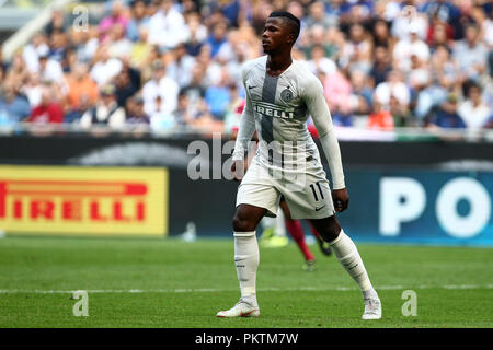 Milano, Italia. 15 Settembre, 2018. Keita Lama di FC Internazionale in azione durante la Serie A match tra FC Internazionale e Parma Calcio. Credito: Marco Canoniero/Alamy Live News Foto Stock