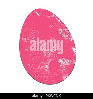 Uovo di Pasqua Vintage Illustrazione Vettoriale