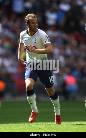 Londra, Regno Unito. 15 settembre 2018. Harry Kane (TH) presso il Tottenham Hotspur v Liverpool Premier League inglese partita di calcio allo Stadio di Wembley, Londra, il 15 settembre 2018. * * Questa foto è per il solo uso editoriale** Credito: Paolo Marriott/Alamy Live News Foto Stock