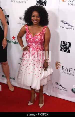 Beverly Hills, in California, Stati Uniti d'America. Xv Sep, 2018. KELLY JENRETTE assiste il 2018 BAFTA Los Angeles BBC America TV Tea Party presso il Beverly Hilton di Beverly Hills. Credito: Billy Bennight/ZUMA filo/Alamy Live News Foto Stock