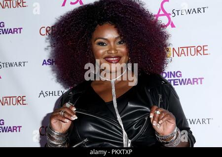 Brooklyn, NY, STATI UNITI D'AMERICA. Xv Sep, 2018. Diane Diaga presso gli arrivi per 2018 Trovare Ashley Stewart Finale, Kings Theatre di Brooklyn, NY, 15 settembre 2018. Credito: Steve Mack/Everett raccolta/Alamy Live News Foto Stock