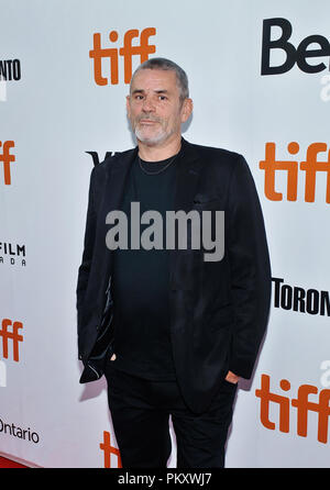 Toronto, Ontario, Stati Uniti d'America. Xiv Sep, 2018. 14 Settembre 2018 - Toronto Ontario Canada - Paul Conroy. 2018 Toronto International Film Festival - ''una guerra privata'' Premiere detenute a Roy Thomson Hall. Photo credit: Brent Perniac/AdMedia Credito: Brent Perniac/AdMedia/ZUMA filo/Alamy Live News Foto Stock