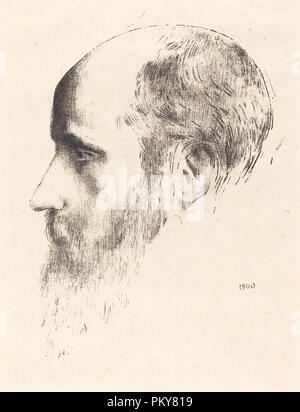 Edouard Vuillard. Data: 1900. Medium: litografia. Museo: National Gallery of Art di Washington DC. Autore: Odilon Redon. Foto Stock