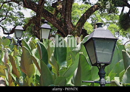 Lanterne a Fort Canning Park, Singapore, Asia Foto Stock