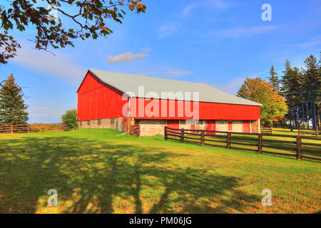 Tipico paesaggio canadese in Ontario Foto Stock