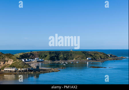 Porth Dinllaen sul Lleyn Peninsula Galles del Nord Foto Stock