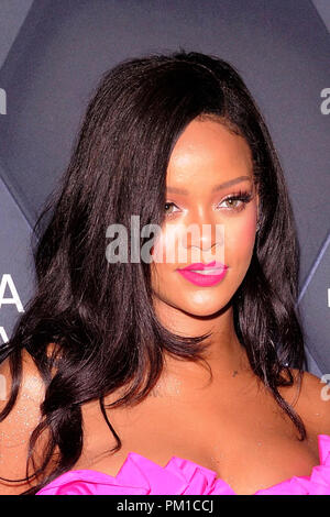 BROOKLYN, NY - 14 settembre: Rihanna Fenty assiste la bellezza di 1 anno di anniversario a Sephora all'interno JCPenney il 14 settembre 2018 a Brooklyn, New York. Foto Stock