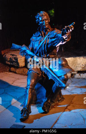 Statua di Daniel Boone da Harry Weber Foto Stock
