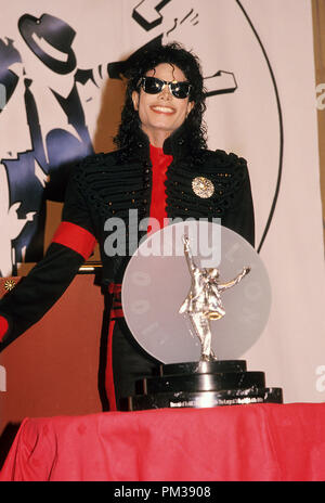 Michael Jackson, febbraio 1990. Riferimento al file # 1255 004CCR Foto Stock