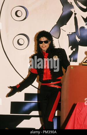 Michael Jackson, febbraio 1990. Riferimento al file # 1255 005CCR Foto Stock