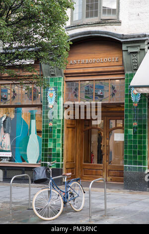 Anthropologie negozio di abbigliamento, Kings Road, a Chelsea, Londra; Inghilterra; Regno Unito; Foto Stock