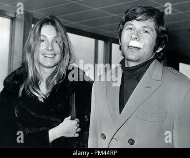 Sharon Tate e Roman Polanski,1968. Riferimento al file #1027 012THA © CCR /Hollywood Archivio - Tutti i diritti riservati. Foto Stock