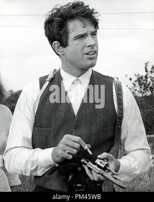 Warren Beatty,1967 'Bonnie e Clyde' Warner Brothers. Riferimento al file #1045 001THA Foto Stock