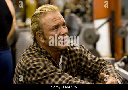 Mickey Rourke in 'Il lottatore' 2008 Foto Stock