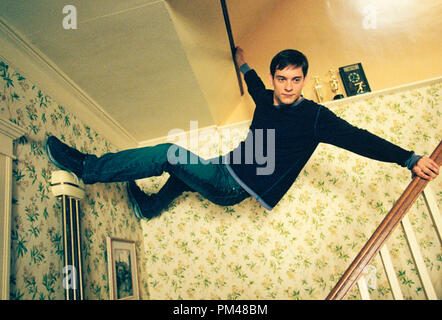 'Uomo Ragno ' Tobey Maguire 2002 Foto Stock