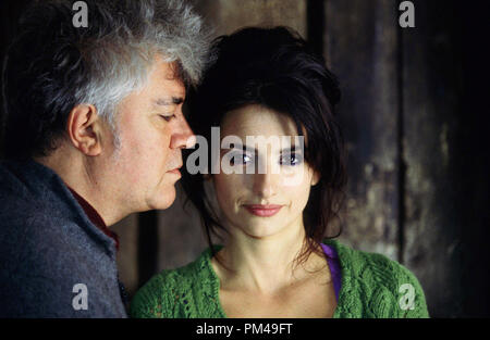 "Volver" il regista Pedro Almodovar, Penelope Cruz © 2006 Sony Pictures Entertainment Foto Stock