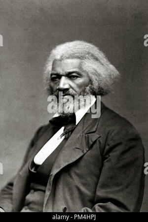 Frederick Douglass, ca. 1879. Foto di George K. Warren Riferimento File # 1003 386THA Foto Stock