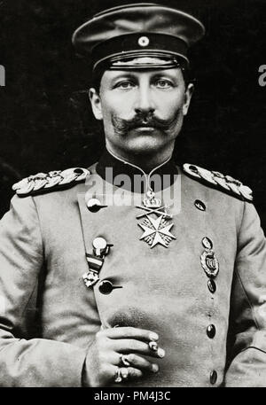 Il Kaiser Guglielmo II, circa 1888 Riferimento File # 1003 496 THA Foto Stock