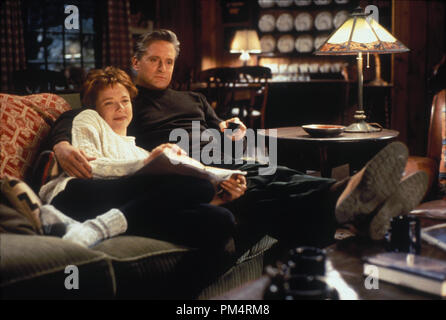 " Il presidente americano' 1995 Annette Bening, Michael Douglas Foto Stock