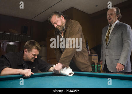 Studio Pubblicità ancora da 'i defunti' Leonardo DiCaprio, Jack Nicholson, Ray Winstone © 2006 Warner Photo credit: Andrew Cooper Riferimento File # 307372361THA per solo uso editoriale - Tutti i diritti riservati Foto Stock