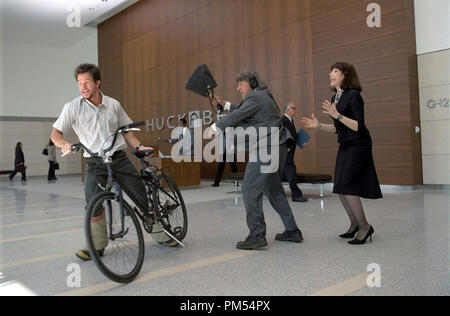 'I Love Huckabees' Mark Wahlberg, Lily Tomlin, Dustin Hoffman © 2004 Fox proiettore Foto Stock