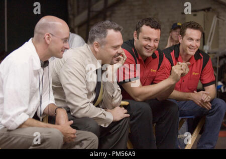 "La rottura' regista Peyton Reed, Vincent D'Onofrio, Vince Vaughn, Cole Hauser Foto Stock