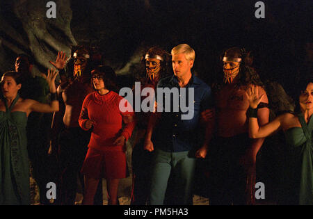 Studio Pubblicità ancora da 'Scooby-Doo" Linda cardellini, Freddie Prinze Jr © 2002 Warner Brothers Foto Stock