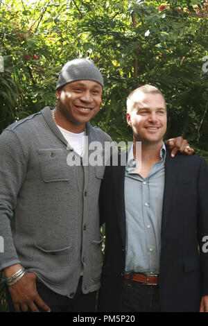 Chris O'Donnell e LL Cool J 'NCIS: LA' Portrait Session, Marzo 15, 2011. La riproduzione da parte di American tabloid è assolutamente vietato. Riferimento al file # 30915 021CCR per solo uso editoriale - Tutti i diritti riservati Foto Stock