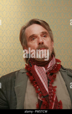 Jeremy Irons 'L' Borgias Portrait Session, 24 aprile 2011. La riproduzione da parte di American tabloid è assolutamente vietato. Riferimento al file # 30958 007CCR per solo uso editoriale - Tutti i diritti riservati Foto Stock