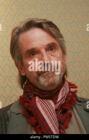 Jeremy Irons 'L' Borgias Portrait Session, 24 aprile 2011. La riproduzione da parte di American tabloid è assolutamente vietato. Riferimento al file # 30958 025CCR per solo uso editoriale - Tutti i diritti riservati Foto Stock