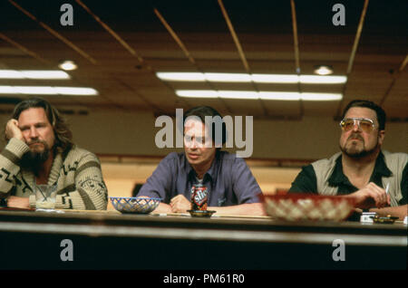 Film still da " Il grande Lebowski" Jeff Bridges, Steve Buscemi, John Goodman Foto Stock