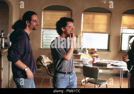 Film still da " Il grande Lebowski" Writer/produttore Ethan Coen, scrittore e regista Joel Coen Foto Stock