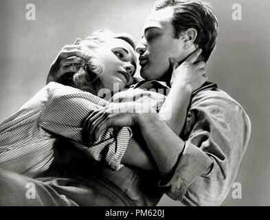 Sul lungomare, Eva Marie Saint, Marlon Brando, 1954 Riferimento File # 30803 008 Foto Stock