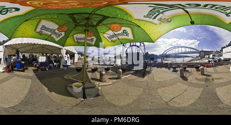 Visualizzazione panoramica a 360 gradi di Sagra del pesce 2009 - Ox torrefazione accanto al calderone gigante 2