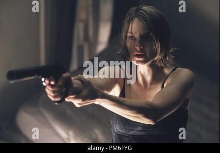 Film still / Pubblicità ancora da "Panic Room" Jodie Foster © 2002 Columbia Photo credit: Merrick Morton Foto Stock