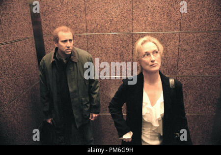 Film still / Pubblicità ancora da 'Adattamento' Nicolas Cage, Meryl Streep © 2002 Columbia Pictures Foto Stock