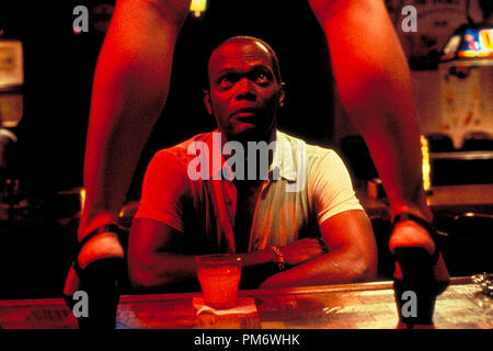 Film still da "Jackie Brown' Samuel L. Jackson © 1997 Miramax Foto Stock