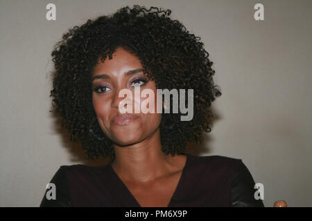 Annie Ilonzeh 'Charlie's Angels' Portrait Session, 17 settembre 2011. La riproduzione da parte di American tabloid è assolutamente vietato. Riferimento al file # 31184 030CCR per solo uso editoriale - Tutti i diritti riservati Foto Stock