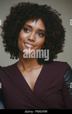 Annie Ilonzeh 'Charlie's Angels' Portrait Session, 17 settembre 2011. La riproduzione da parte di American tabloid è assolutamente vietato. Riferimento al file # 31184 033CCR per solo uso editoriale - Tutti i diritti riservati Foto Stock