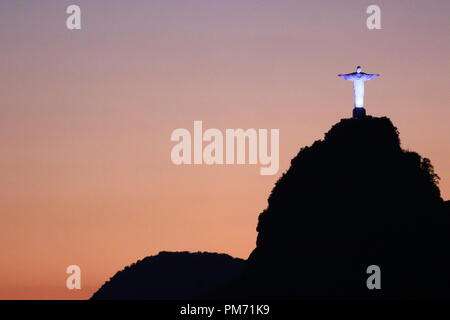 Cristo Redentore - Rio de Janeiro Foto Stock