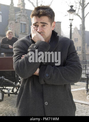 Film still da 'In Bruges' Colin Farrell © 2008 Focus Features Photo credit: Jaap Buitendijk Riferimento File # 30755245THA per solo uso editoriale - Tutti i diritti riservati Foto Stock