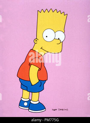 Film still / Pubblicità ancora da 'The Simpsons' Bart Simpson circa 1999 - 2000 File riferimento # 30973773THA per solo uso editoriale - Tutti i diritti riservati Foto Stock