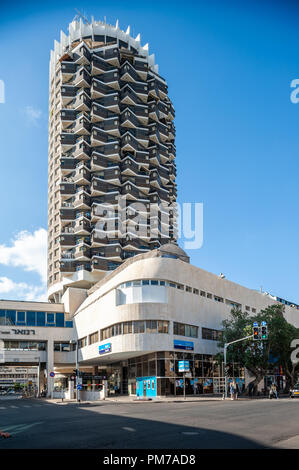 Torre di Dizengoff Foto Stock