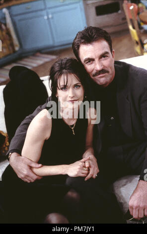 Film still da "Amici" Courteney Cox, Tom Selleck © 1994 NBC Riferimento File # 31129358THA per solo uso editoriale - Tutti i diritti riservati Foto Stock