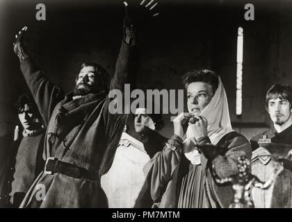 Peter O'Toole e Katharine Hepburn 'The Lion nell' inverno 1968 Riferimento File # 31202 505THA Foto Stock