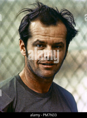 Jack Nicholson, 'uno è volato oltre il cuculo nido dell' 1975 UA Riferimento File # 31202 651 THA Foto Stock