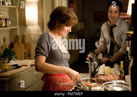 Amy Adams come 'Julie Powell' e Chris Messina come "Eric Powell' in Columbia Pictures di Julie & Julia. Foto Stock